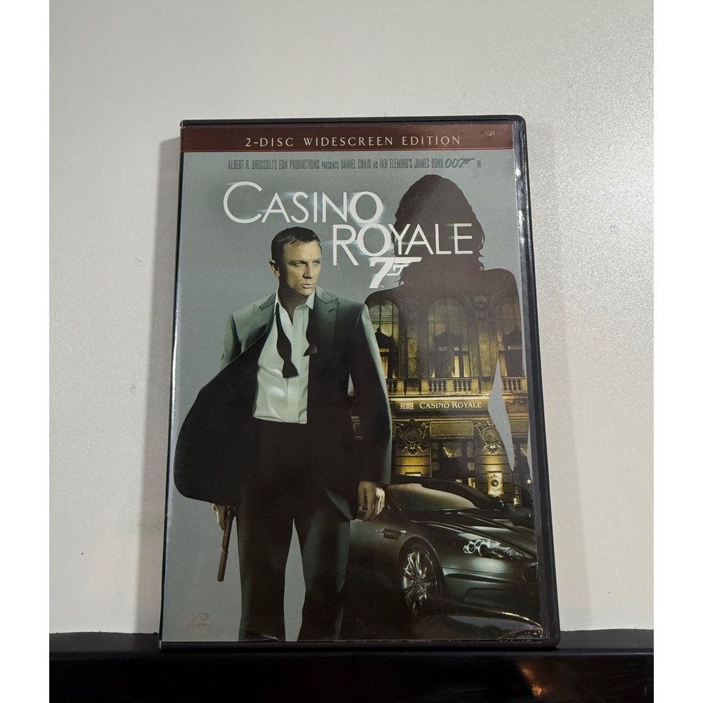 Sony Casino Royale DVD Movie OS Multicolor Good 2-Disc Widescreen Edition 007